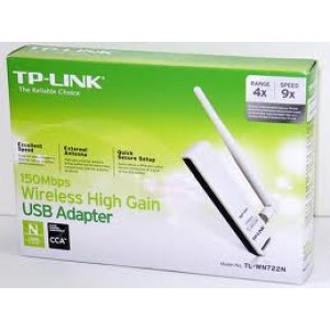 150Mbps High Gain Wireless USB Adapter TL-WN722N