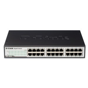 DGS-1024D (Green) 24-Port 10/100/1000Mbps Rack-mount Switch